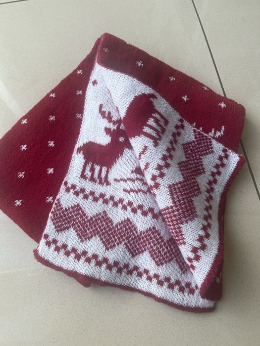 Nowy szal swiateczny prezent