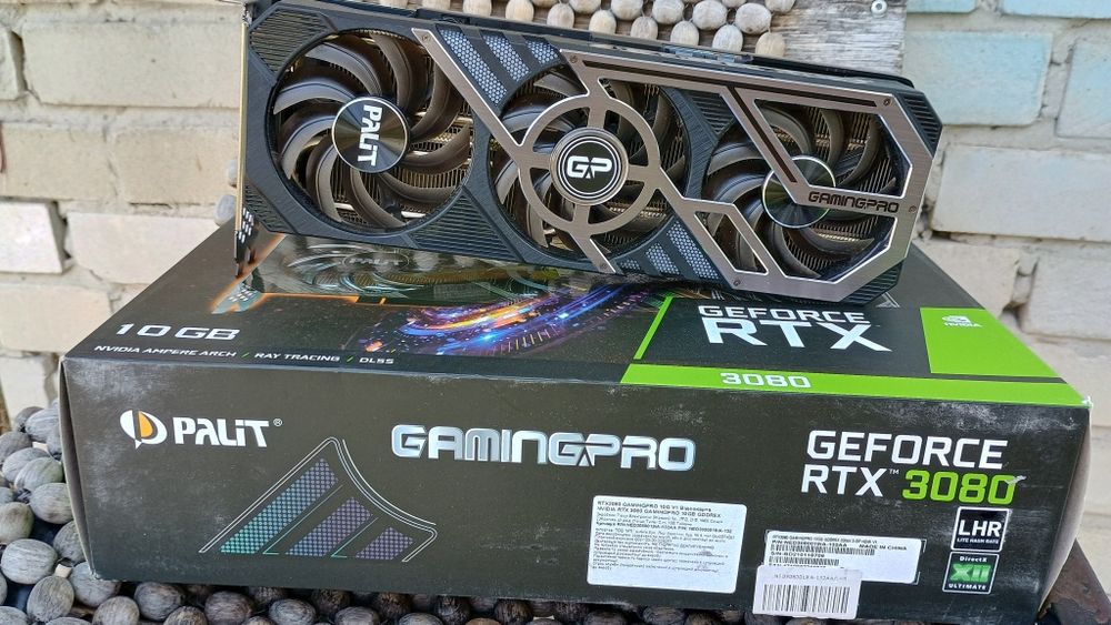 Відеокарта Palit GeForce RTX 3080 GamingPro