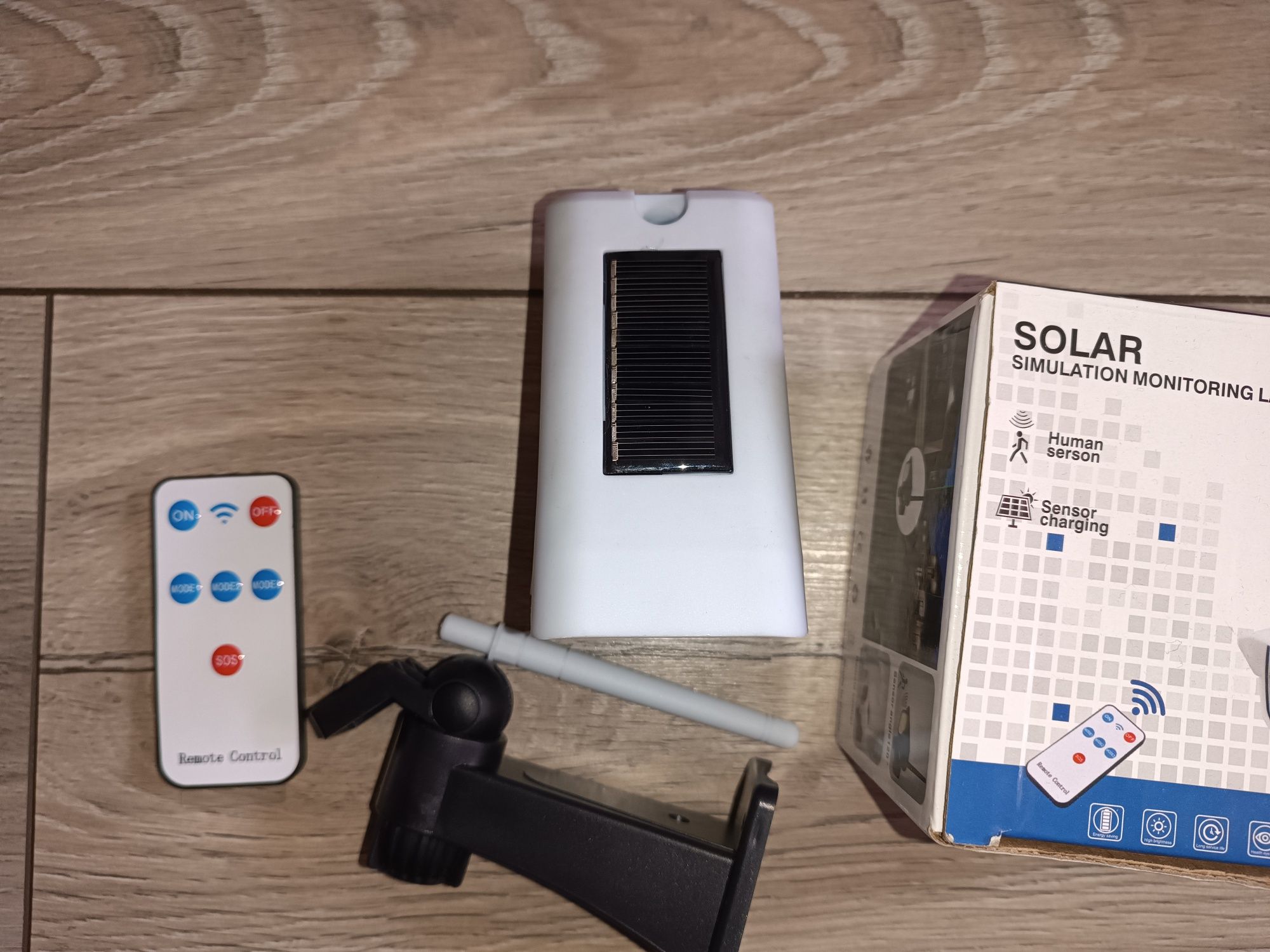 Уличный фонарь в виде камеры Solar Light BL JLP 2178 с пультом