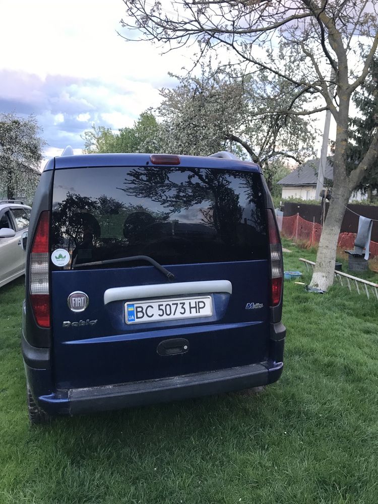 Fiat doblo 2004 р пасажир