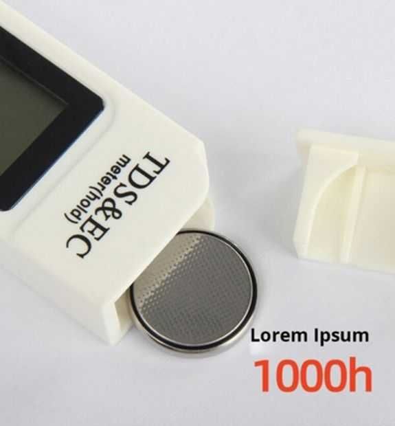 Електронний тестер якості води, солемір TDS / EC