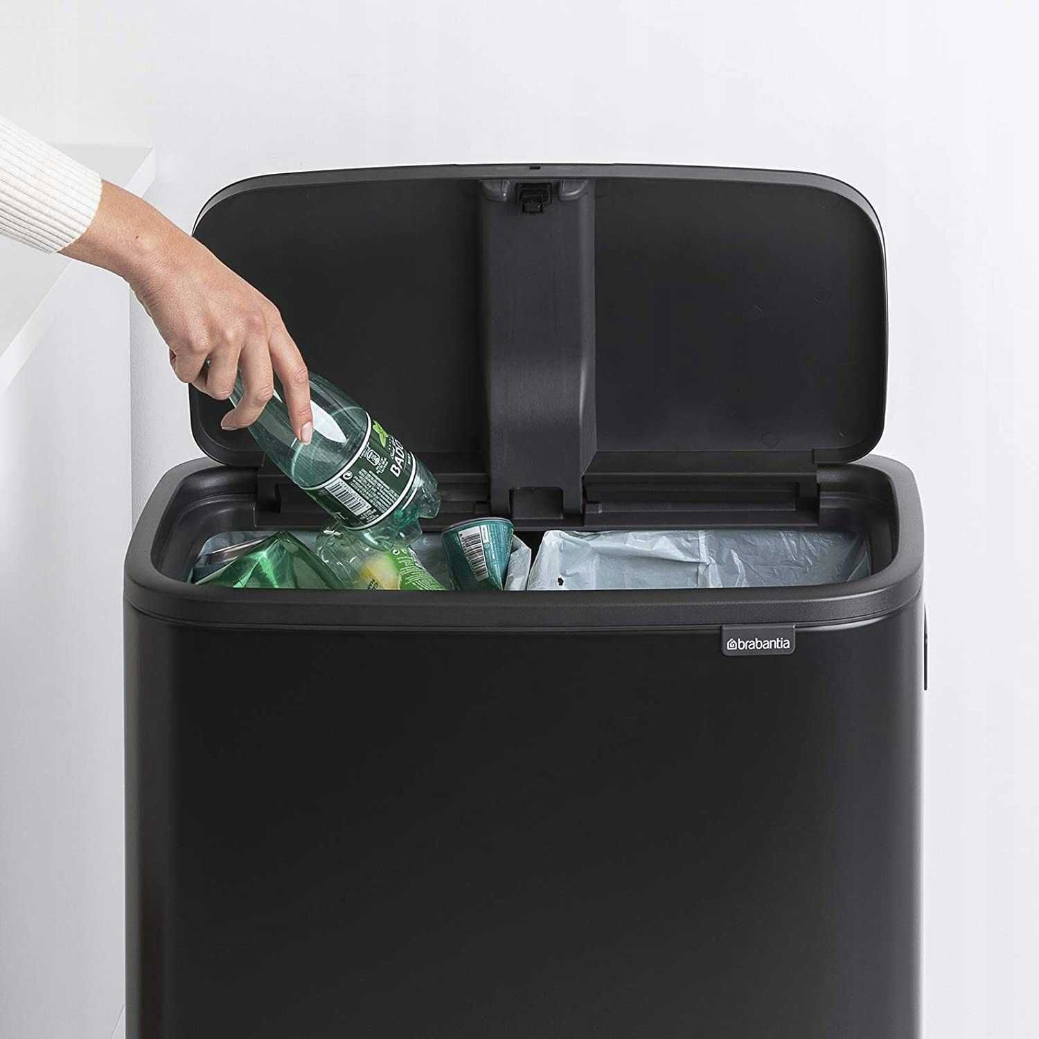 Brabantia Bo Touch Bin High Kosz na Śmieci 2x30L