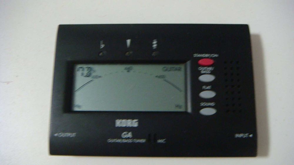 Тюнер для гитары и бас-гитары Korg GA-40 BK