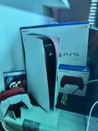 Consola PS5 (Standard) com 3 Jogos, 2 Comandos e Dock Station