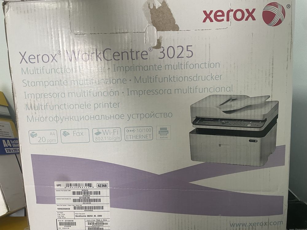 Принтер лазерный Xerox 3025v ni