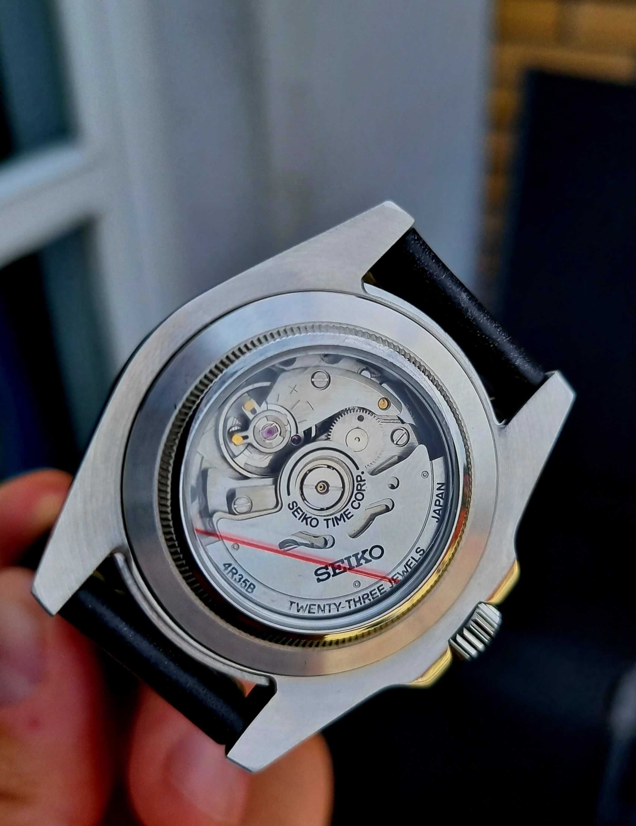 Seiko MOD GMT Field Watch NH34a