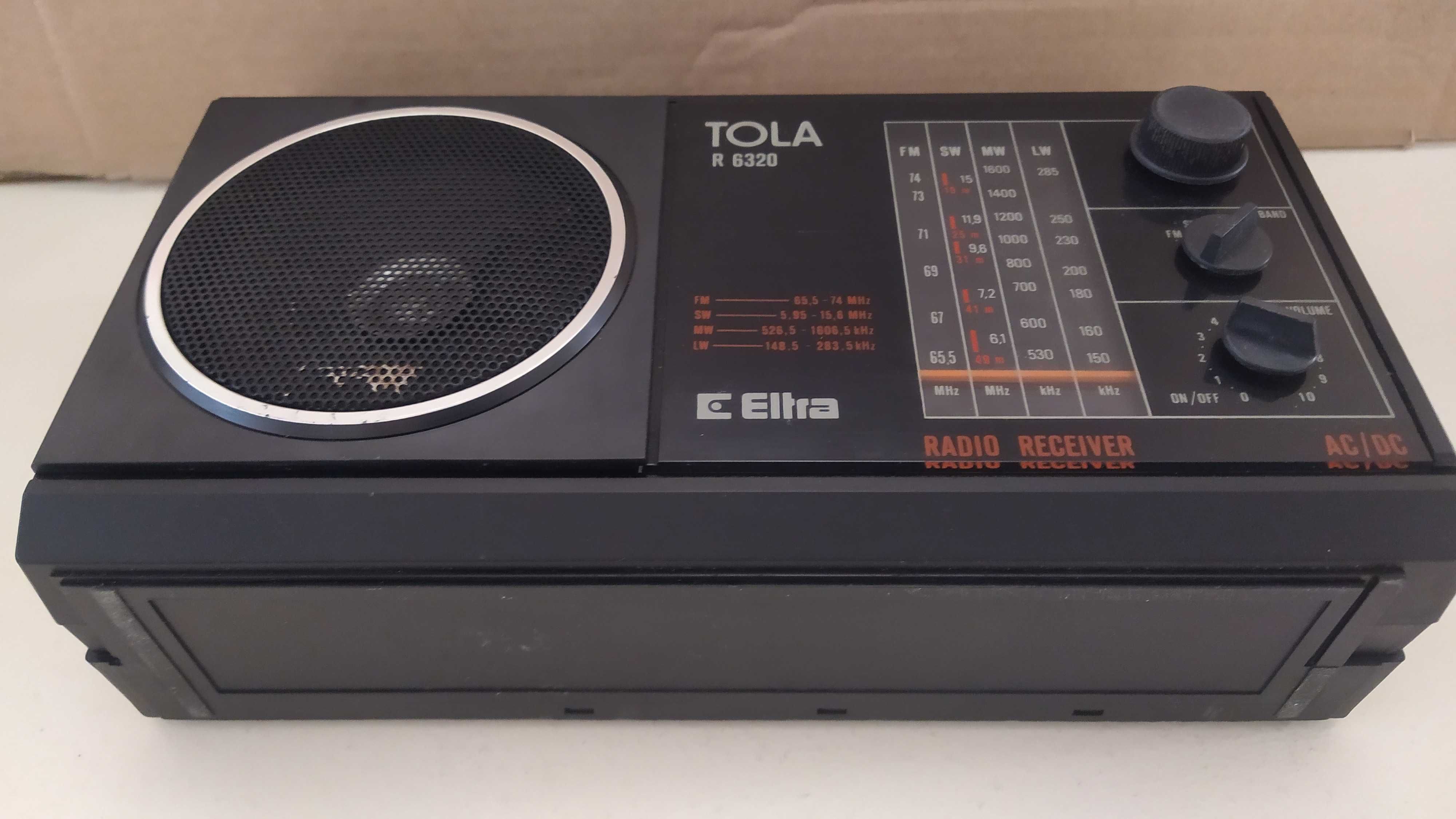 Radio Tola R6320 Unitra Eltra ładny stan vintage 4 zakresy rzadsza