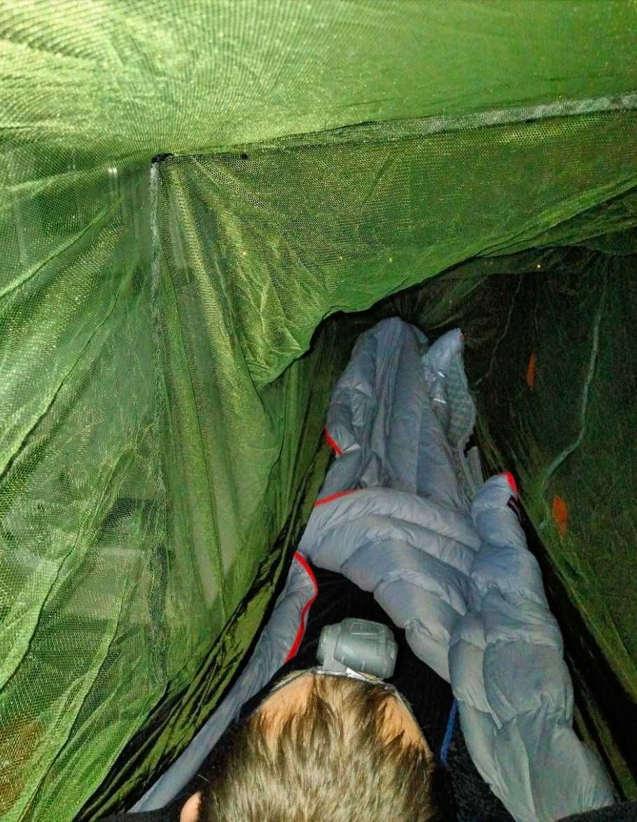 Zestaw 2w1 Nowy Hamak 2os Turystyczny Moskitiera Biwak+ GRATIS płaszcz