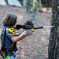 Чудова гвинтівка пістолет  гелеві кульки автомат p90 Зброя дитяча