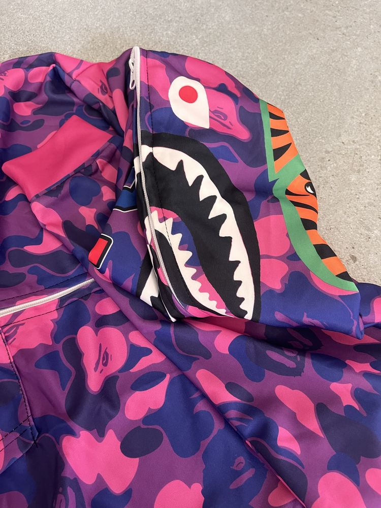 Bluza bape shark purple