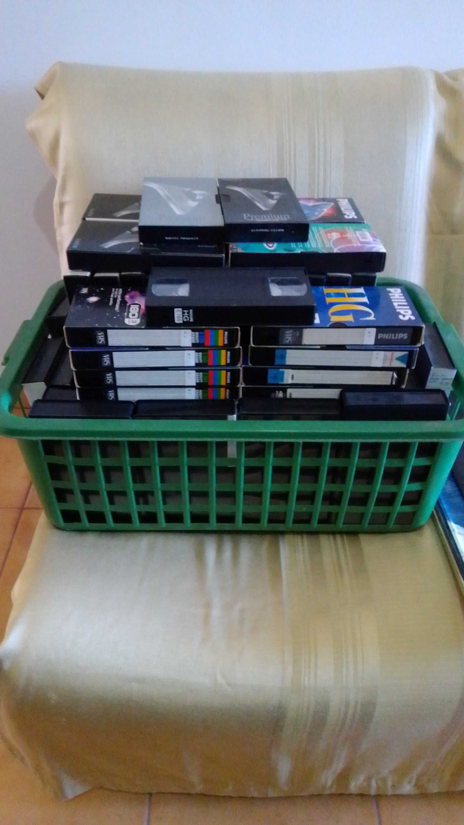 Cassetes VHS filmes, documentários