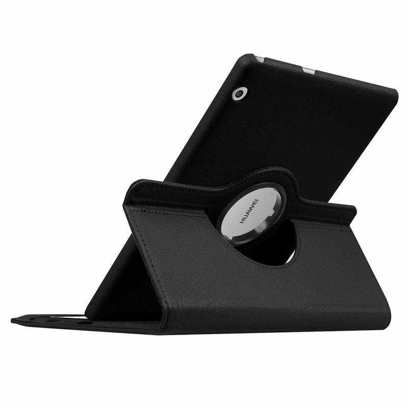 super cena ETUI obrotowe 360 HUAWEI MediaPad T5 10 okazja czarny