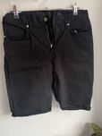 Krótkie spodenki męskie slim fit h&m, czarne szorty