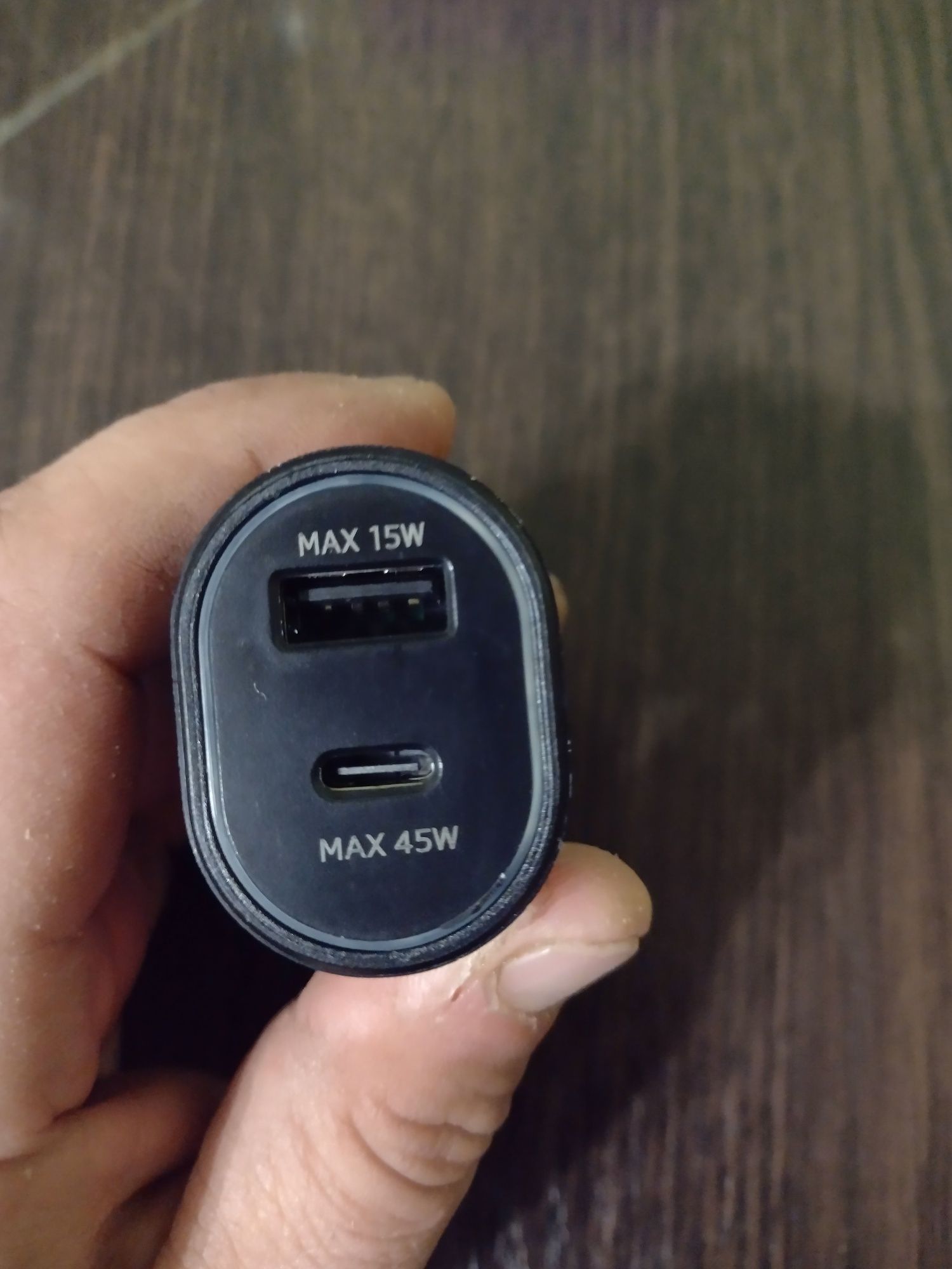 Авто зарядка для Samsung Super Fast Dual Car Charger EP-L5300.(45w.15w