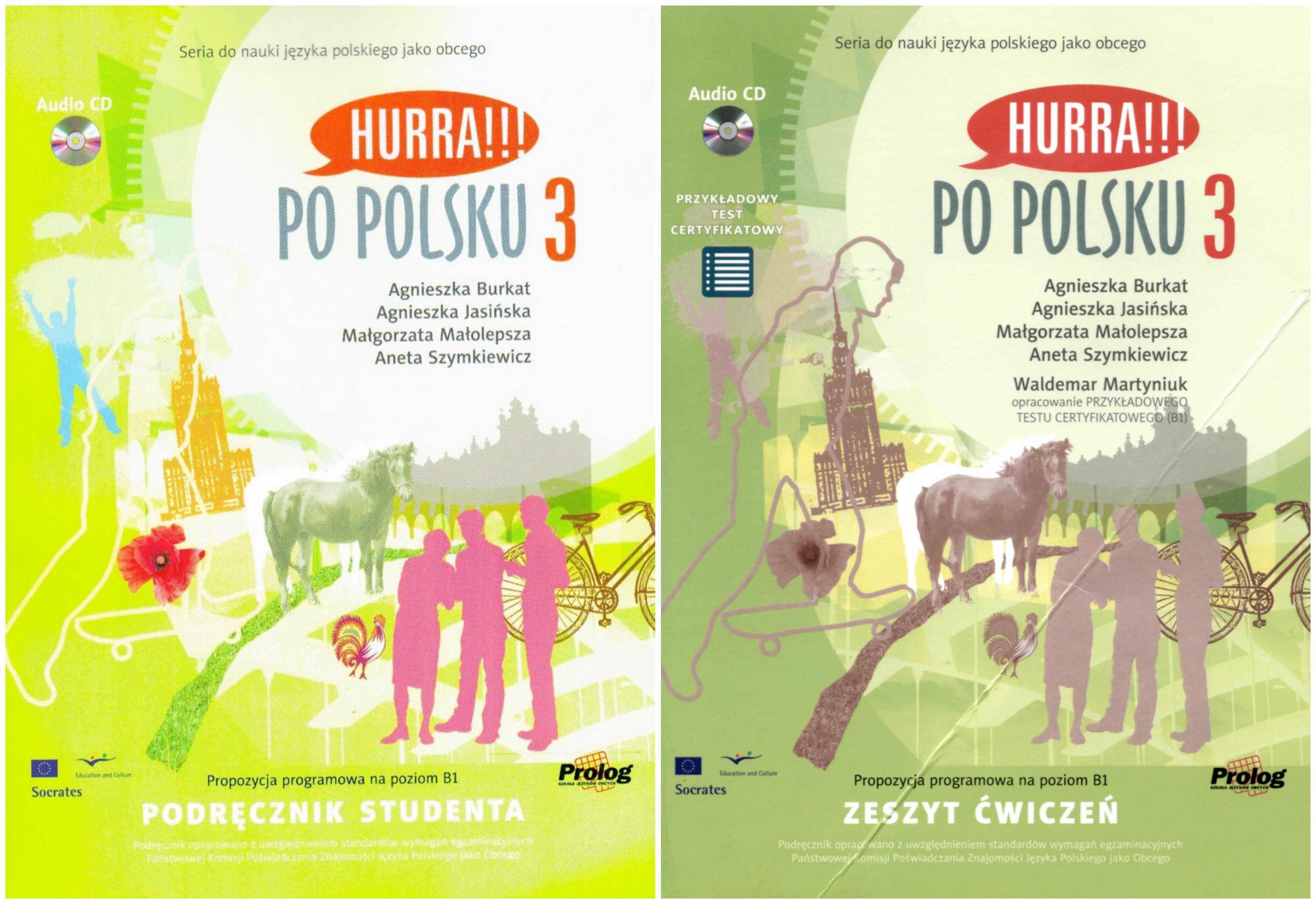 Hurra!!! Po polsku 3 Podręcznik studenta (+CD)