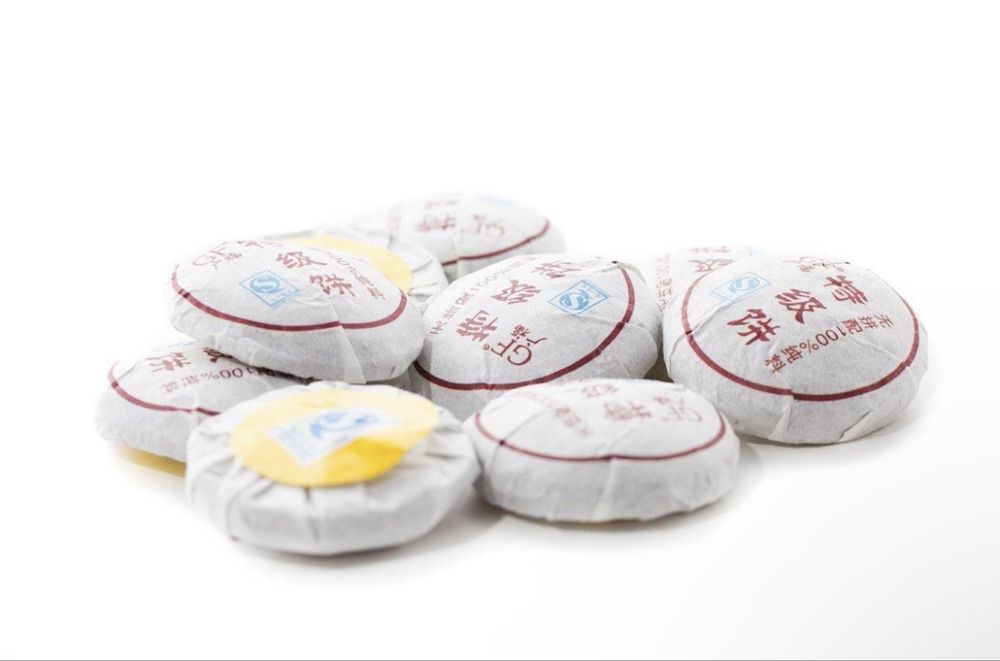 Herbata Pu-erh – prasowane mini krążki (tuocha)