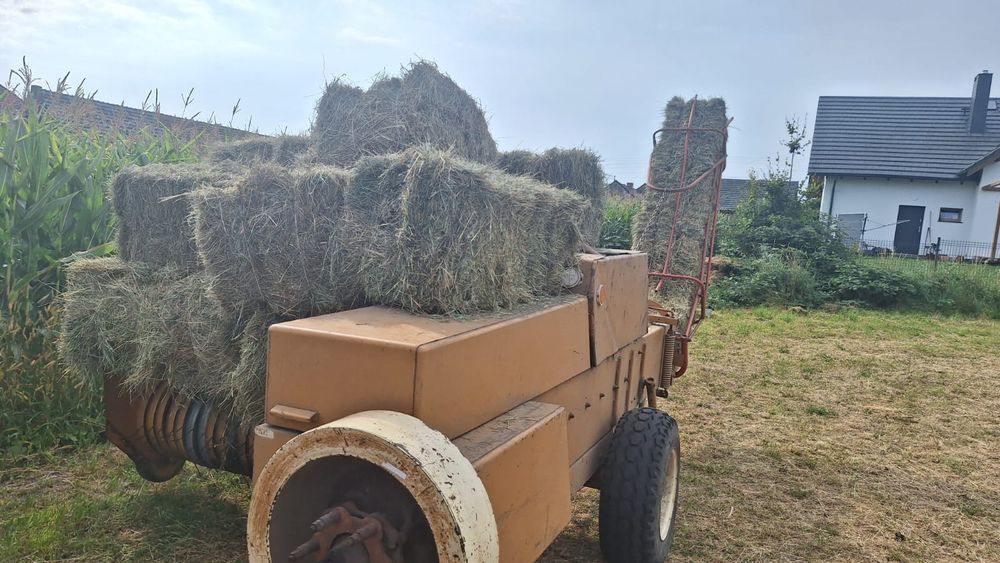 Tegoroczne siano w kostkach