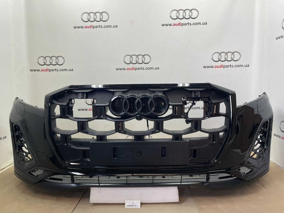 Бампер передний SQ7 Q7 4M рестайл 2024- S-Line ку7 кю7 к7