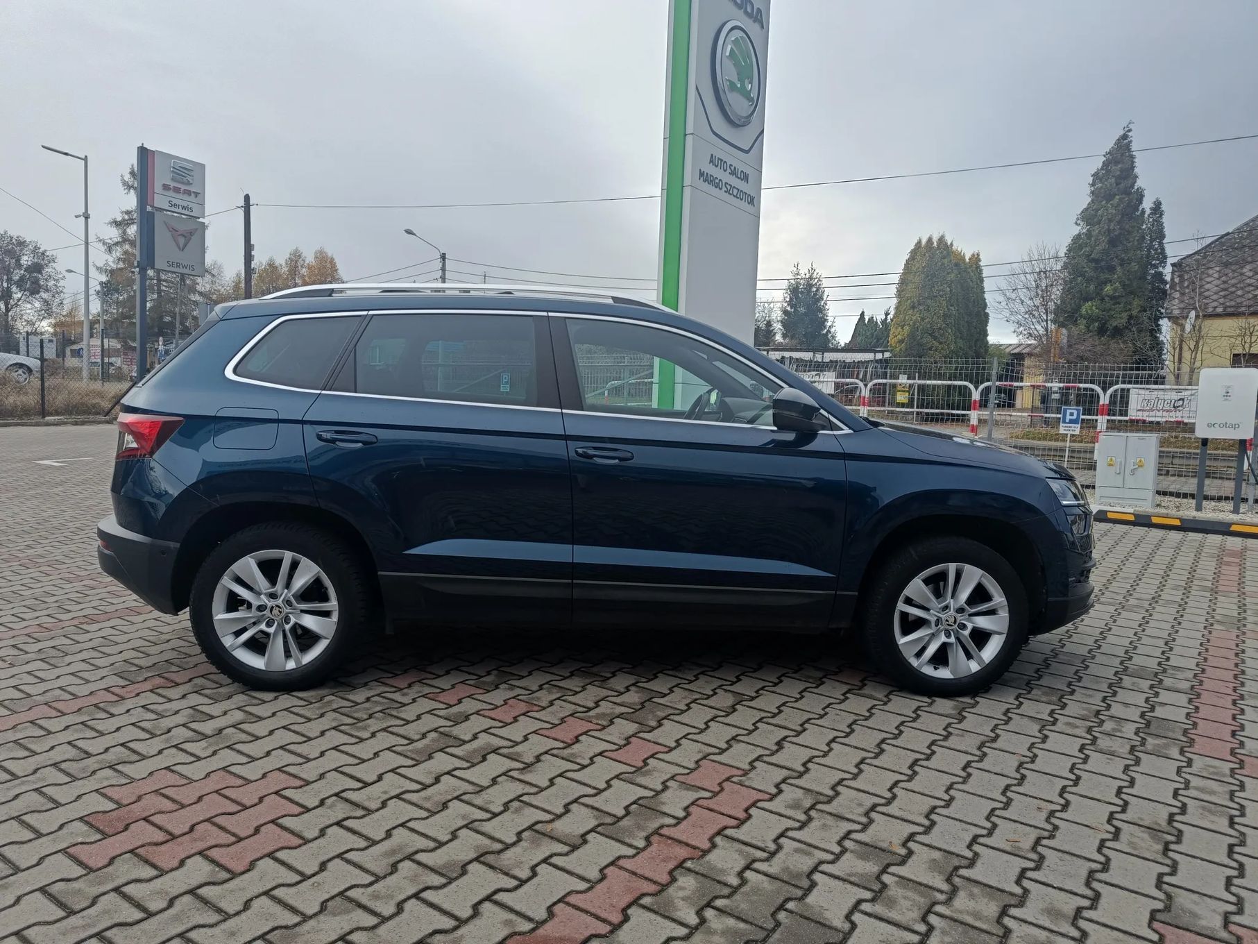Skoda Karoq Krajowy, 1 właściciel, serwisowany w ASO, wersja Style, Margo Rybnik
