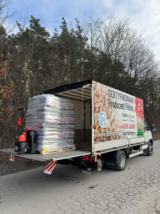 Certyfikowany Pellet drzewny, DINplus / A1, PelletPro. TRANSPORT!