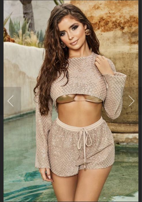 Пляжний костюм напівпрозорий Oh polly