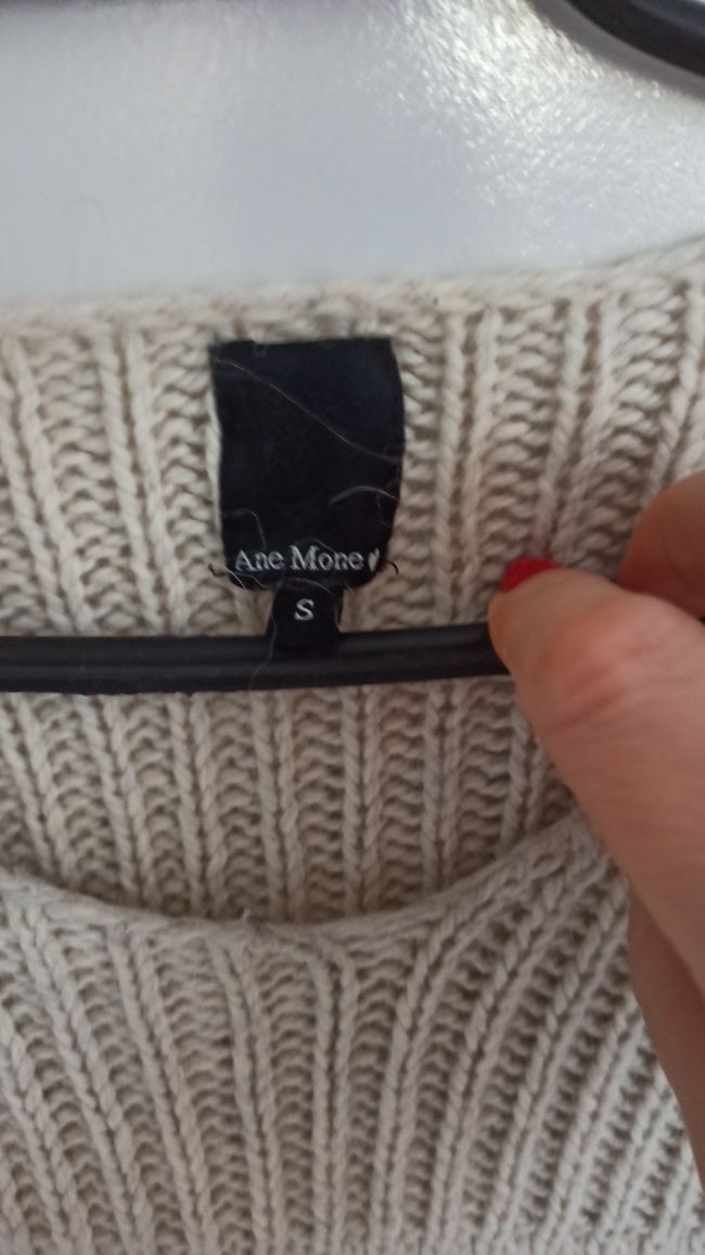 Sweter z wełny Merino i alpaki. Roz M