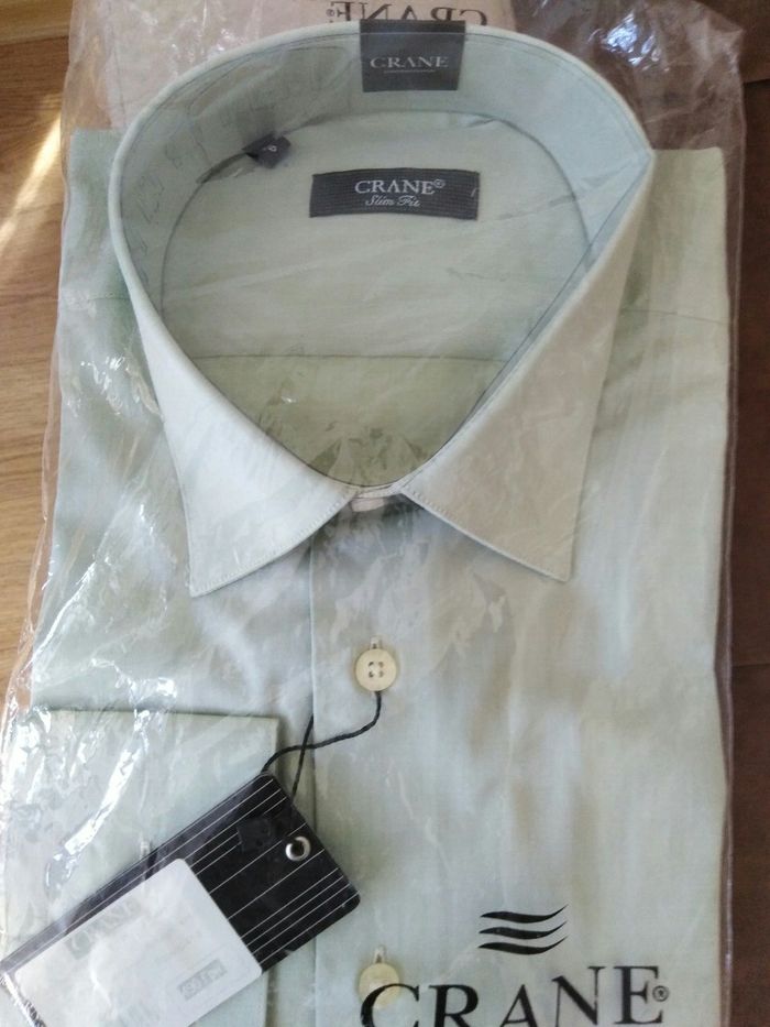 Приталеная рубашка сорочка Crane 41