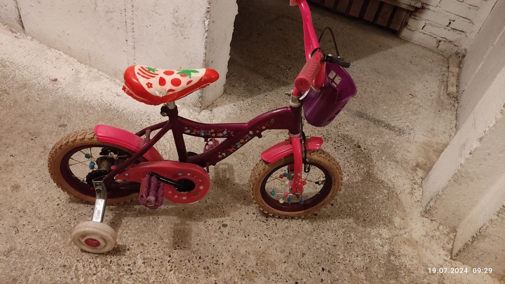 Rowerek dla dziewczynki 12 cali