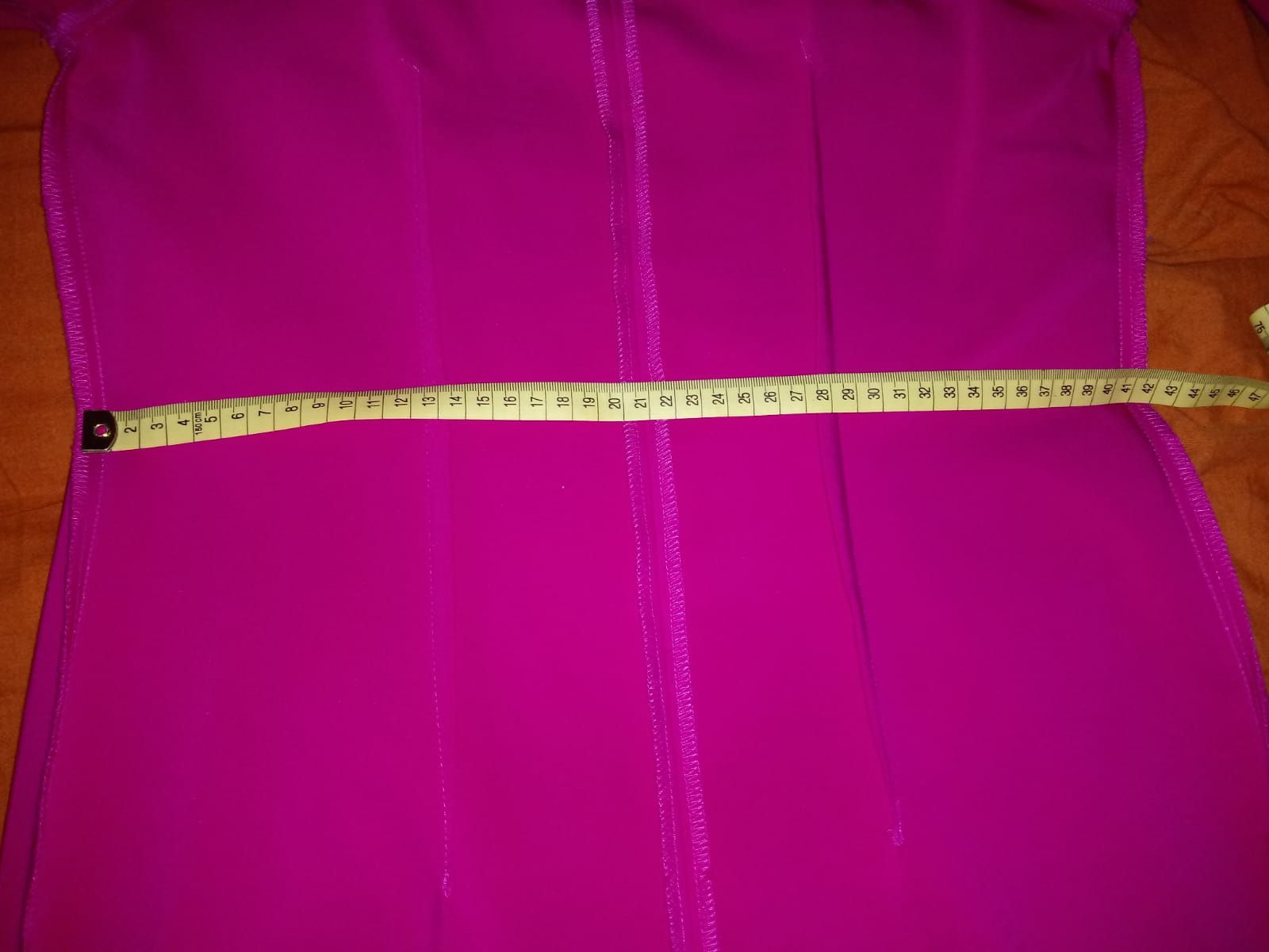 Sukienka trapezowa Orsay rozm 36 i 38 kolor fuksja ( jak nowe)