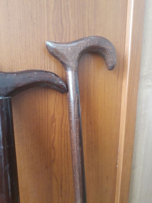 Stare drewniane laski