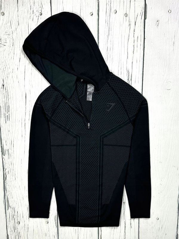 Gymshark Onyx V3 x David Laid Bluza z Kapturem Męska Muscle Fit r. M