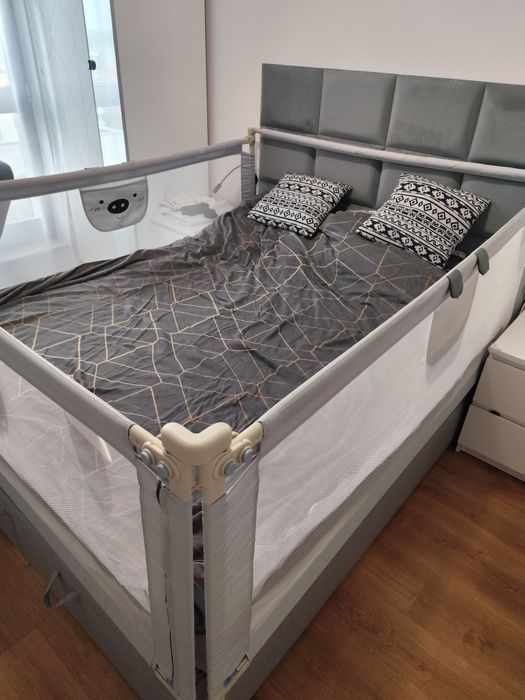 Barierki Primabobo 4 sztuki. Komplet na łóżko 160x200