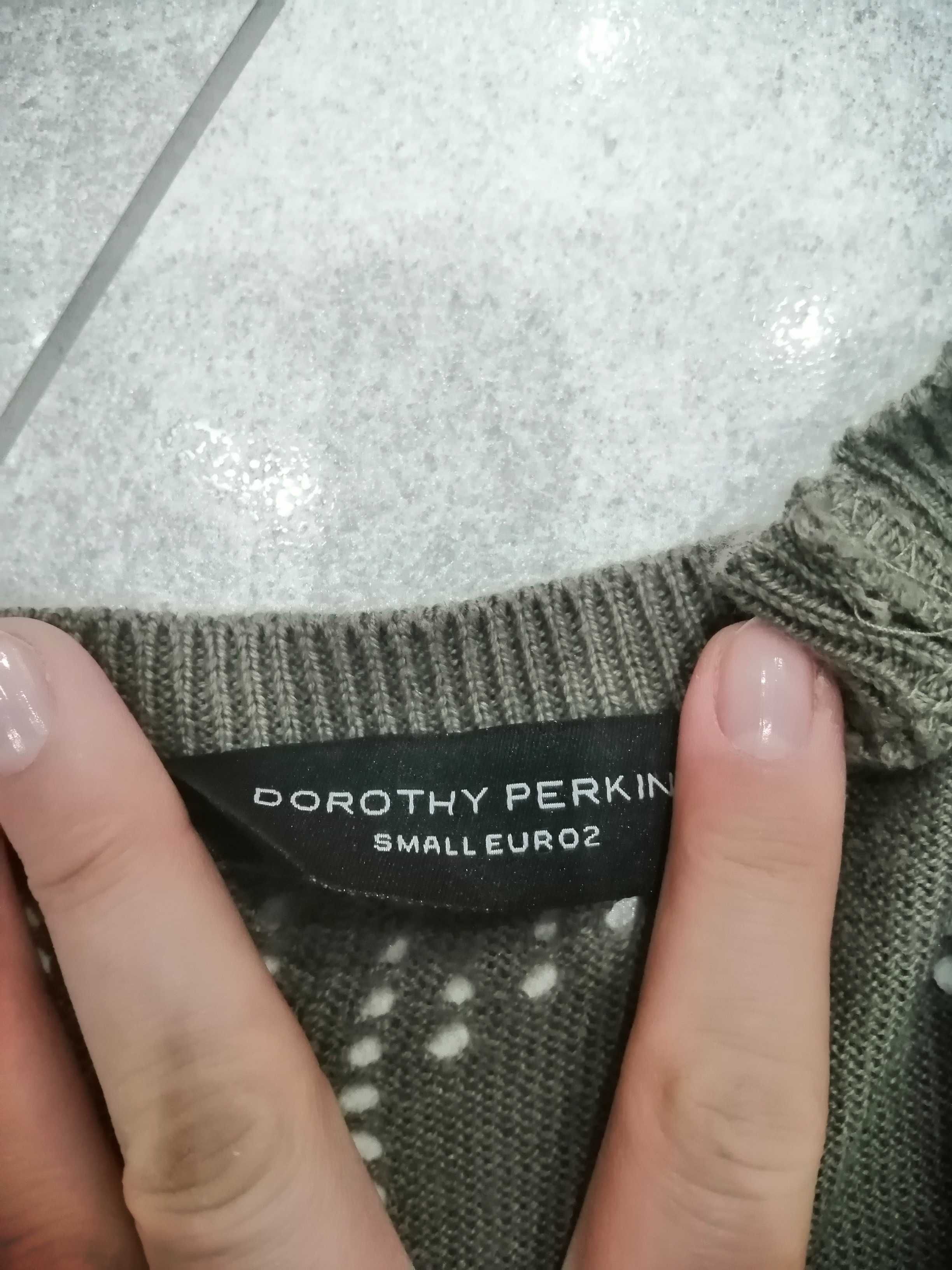 Sweterek khaki Dorothy Perkins S