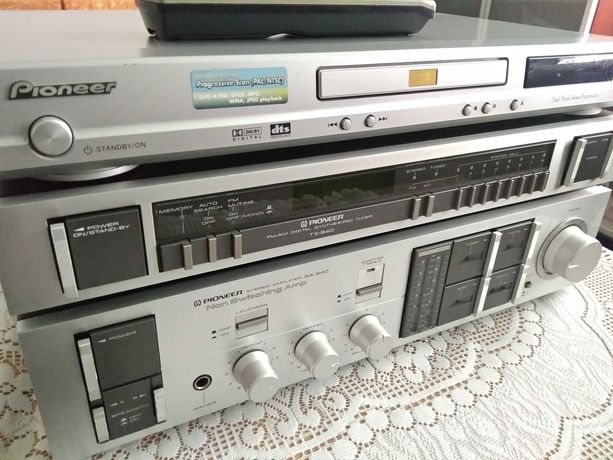 Zacny zestaw PIONEER SA-940 + TX-940 + DV-370 Zamiana Wysyłka