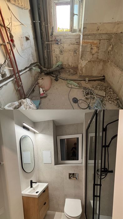 Wykończenia wnętrz malowanie gładzie malarz ukladanie płytek paneli