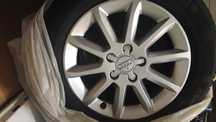 Koła Alufelgi 5x112 Audi Vw Skoda Seat 16 Opony Zimowe 225 55 R16