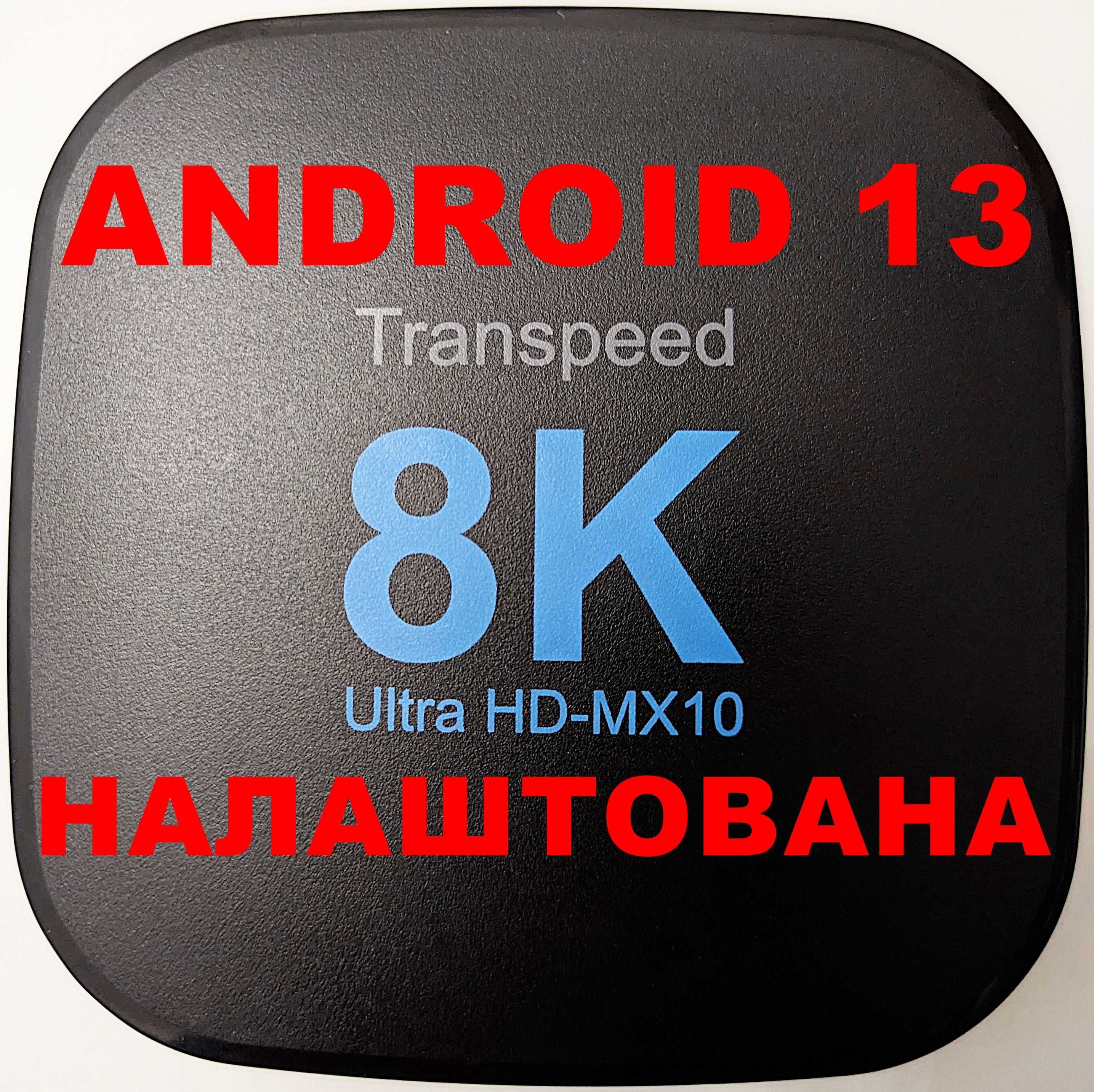 TV Box Transpeed 8K 4/64 RK3528 Android 13 Смарт ТВ Бокс Приставка