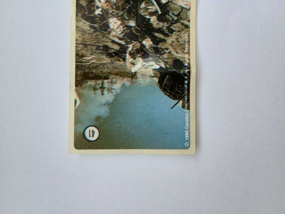 Naklejki z gumy do żucia Terminator 1990rok PRL ZESTAW 2szt Nr3 i Nr41