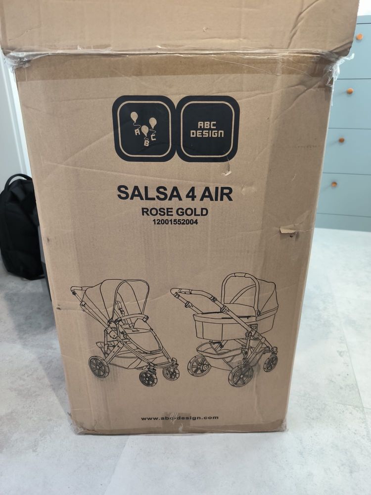 Wózek ABC Design Salasa 4 Air razem z dodatkami