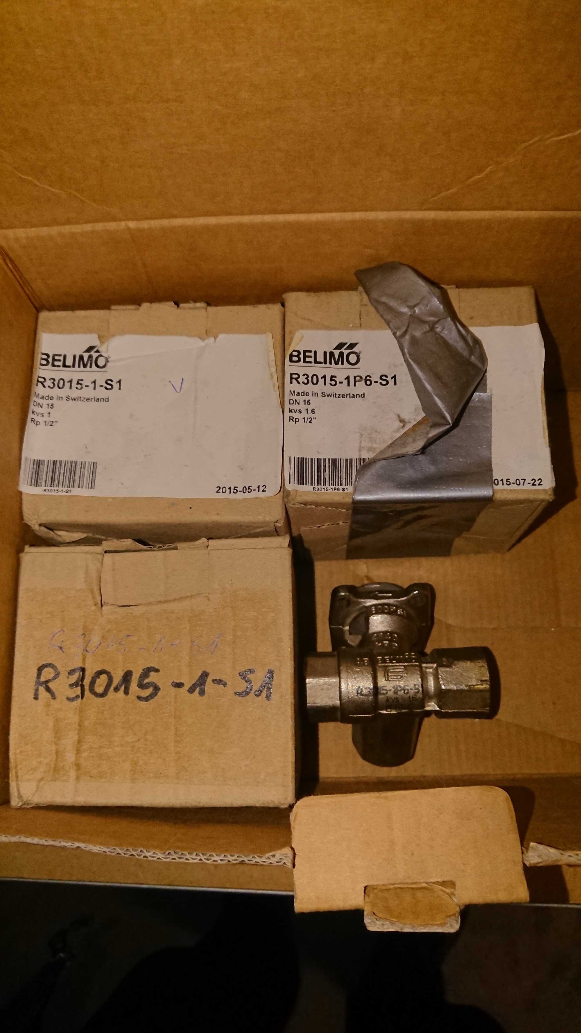 Zawór 3-drogowy kulowy Belimo R3015-1-S1 kvs 1 DN 15 Rp 1/2''