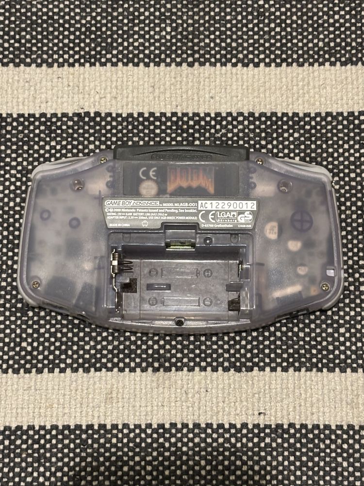 Game Boy Advance + DOOM