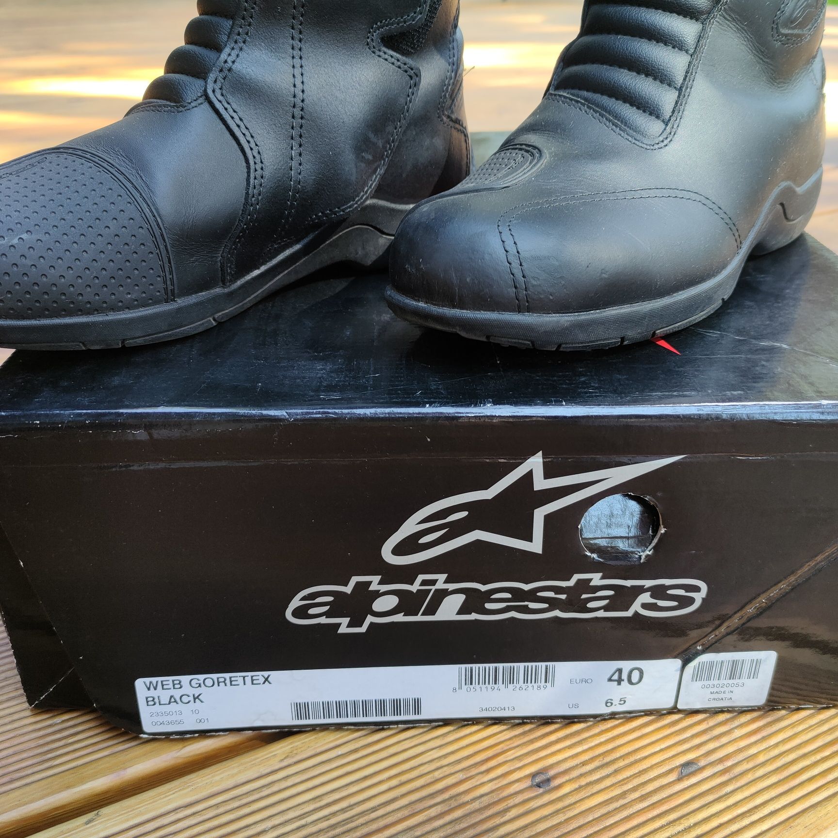 Buty motocyklowe damskie alpinestars 40