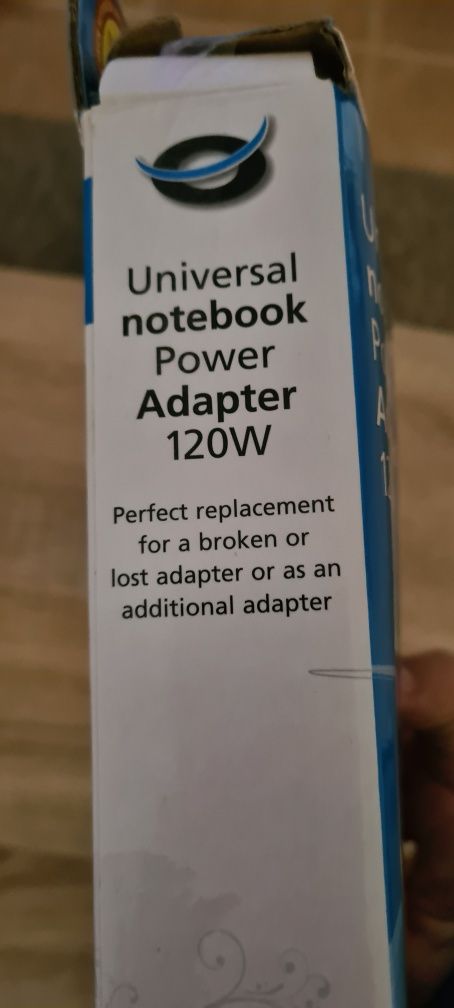 Universal notebook power adapter 120w