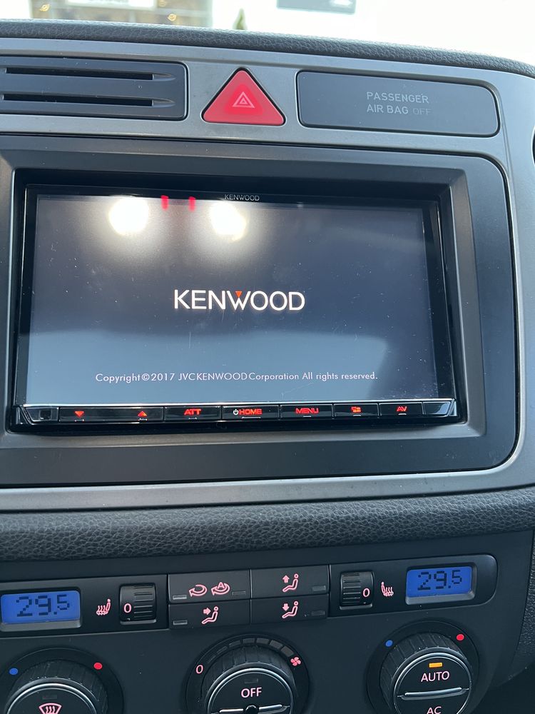 автомагнітола Kenwood DMX7017,саббуфер Alpine,підсилювач