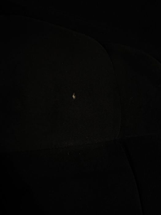 Narożnik z funkcją spania czarny/złote nożki