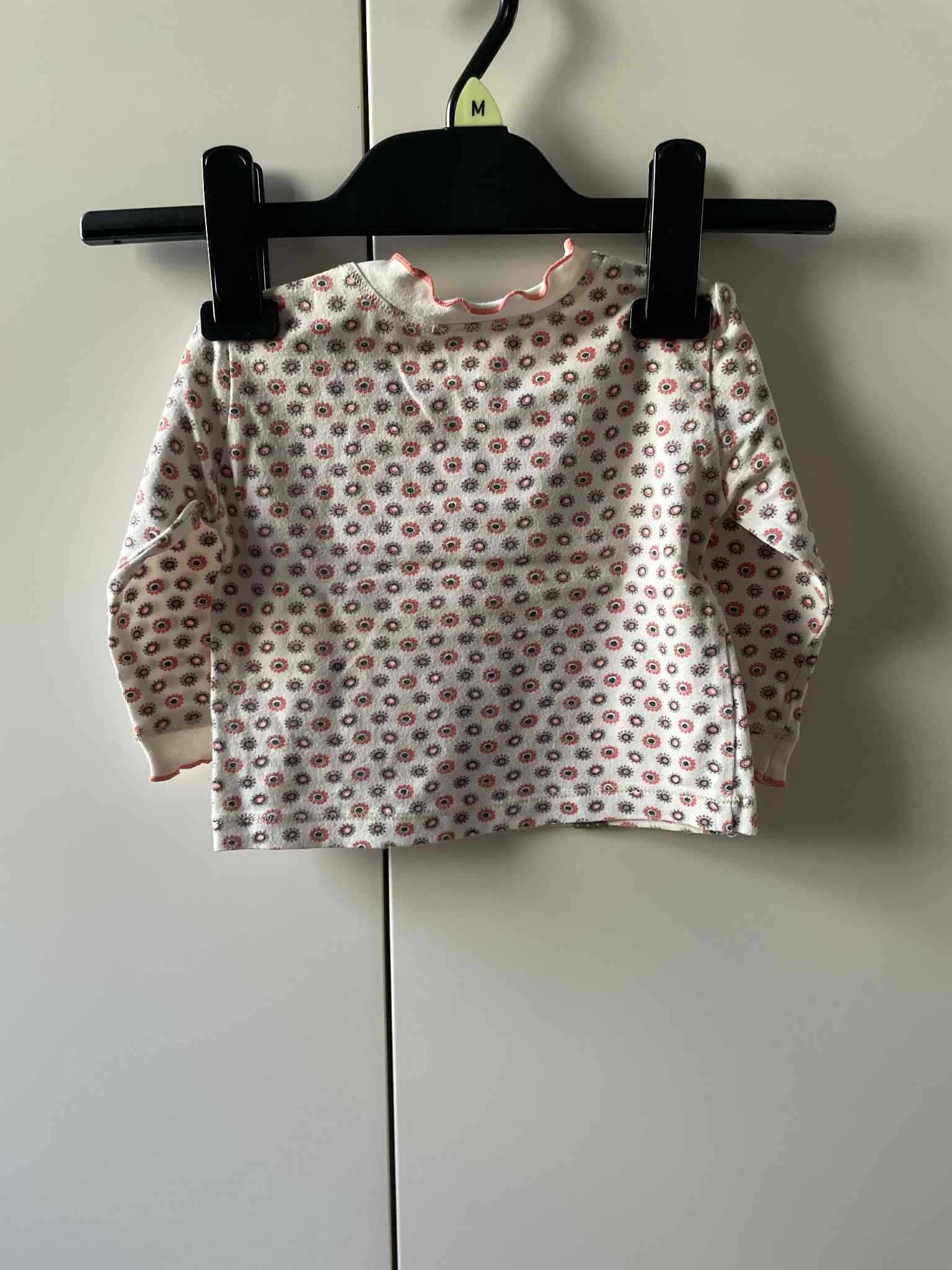 Zestaw 4x Koszulki bawełniane z długim rękawem Hello Kitty i inne
