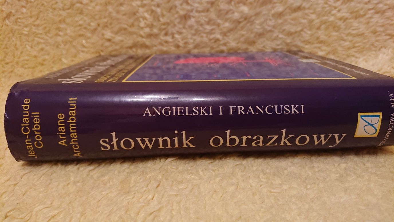 Angielski i Francuski słownik obrazkowy