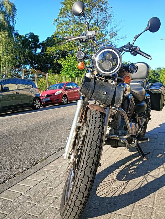 Yamaha Virago 535 "Mad Max" po serwisie