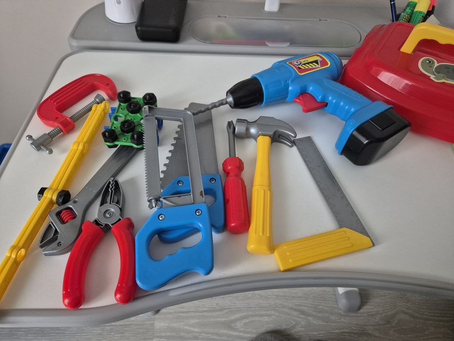 Каса дитяча. Кухня дитяча. Набір інструментів. Набір іграшок.