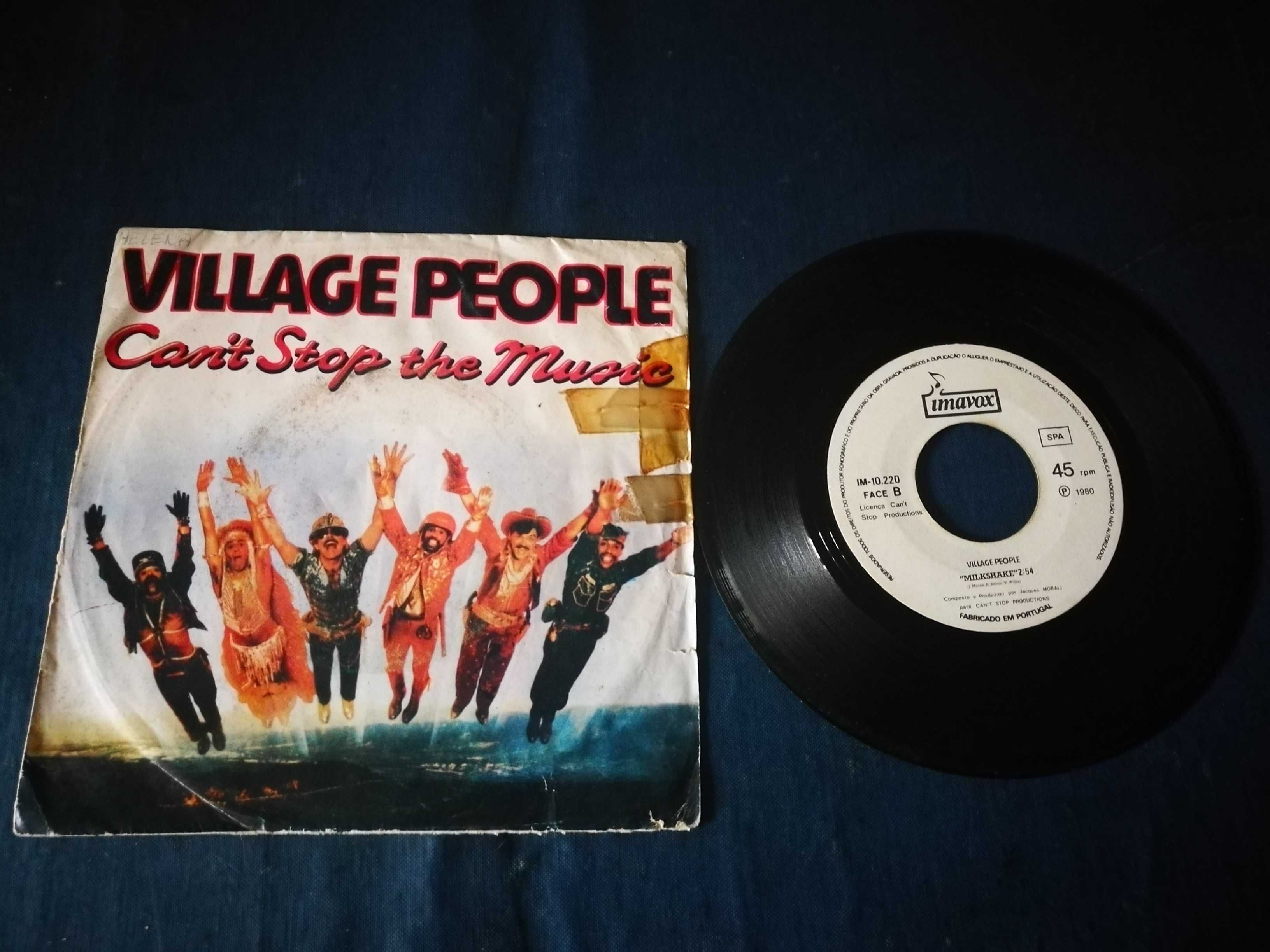 VILLAGE   PEOPLE (DISCO-Funk) - Can't Stop The Music SINGLE